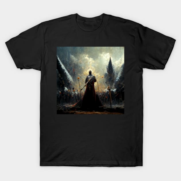 Angel's Brigade T-Shirt by DarkAgeArt